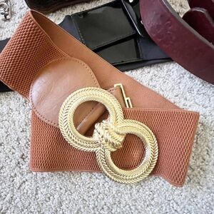 Womens Vintage Belt Lot S M L Wide Skinny Chain Western Canvas Mesh Costume 8x